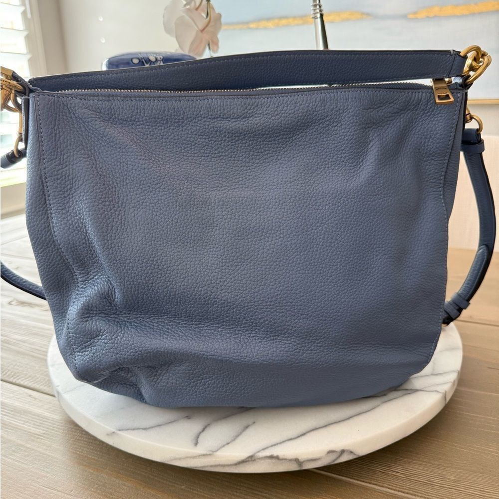 COACH Polished Pebble Leather Shoulder Bag - Picture 7 of 14